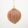 Chiara Embelished Velvet Bauble - Orange - Olsson & Jensen Sweden