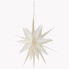 Foldable Cotton Paper Star - 40cm - Ivory