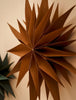 Foldable Cotton Paper Star - 60cm - Nutmeg