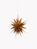 Foldable Cotton Paper Star - 60cm - Nutmeg