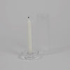 Clear Glass Cylindrical Candle Stand
