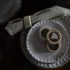 Cleighton Travertine Napkin Rings - Set of Six
