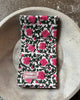 Cotton Block-Printed Pink Zucchini Napkin - Set of Four