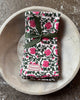 Cotton Block-Printed Pink Zucchini Napkin - Set of Four