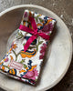 Cotton Block-Printed Pop Thistle Napkin - Set of Four