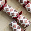 Christmas Crackers filled with Wooden Tree Decorations Plastic Free