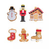 Christmas Crackers filled with Wooden Tree Decorations