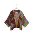 Crane Brown Wool Kimono - One Hundred Stars