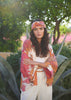 Crane Ecru Kimono - One Hundred Stars