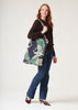 Canvas Bag - Crane Emerald - One Hundred Stars