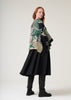 Crane Emerald Wool Kimono - One Hundred Stars