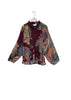 Crane Plum Pussy Bow Blouse - One Hundred Stars