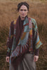 Crane Brown Wool Kimono - One Hundred Stars