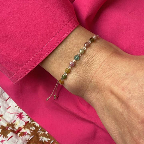 Crillon Tourmaline and Labradorite Bracelet - Sophie Deschamps Bijoux
