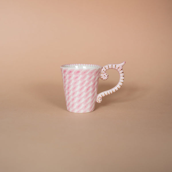Dash Pattern Espresso Cup