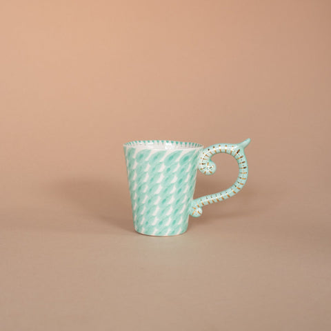 Dash Pattern Espresso Cup