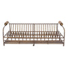 Metal Dish Rack with Aged Brass Finish