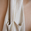 Timeless Linen Mix Apron - Versailles Stripe - Antique Cream