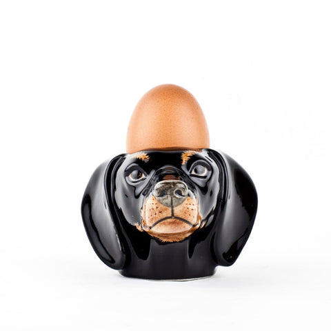 Dachshund Face Egg Cup by Quail Ceramics