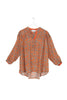 Floral Paisley Orange Darcy Shirt - One Hundred Stars