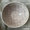 Wonki Ware Pasta Bowl - Aubergine Lace Pattern
