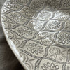 Wonki Ware Large Pebble Oval Platter - Warm Grey Lace A