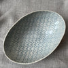 Wonki Ware Oval Bowl - Small - Duck Egg Lace