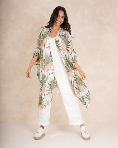 Deco Bud Ivory Throwover - One Hundred Stars