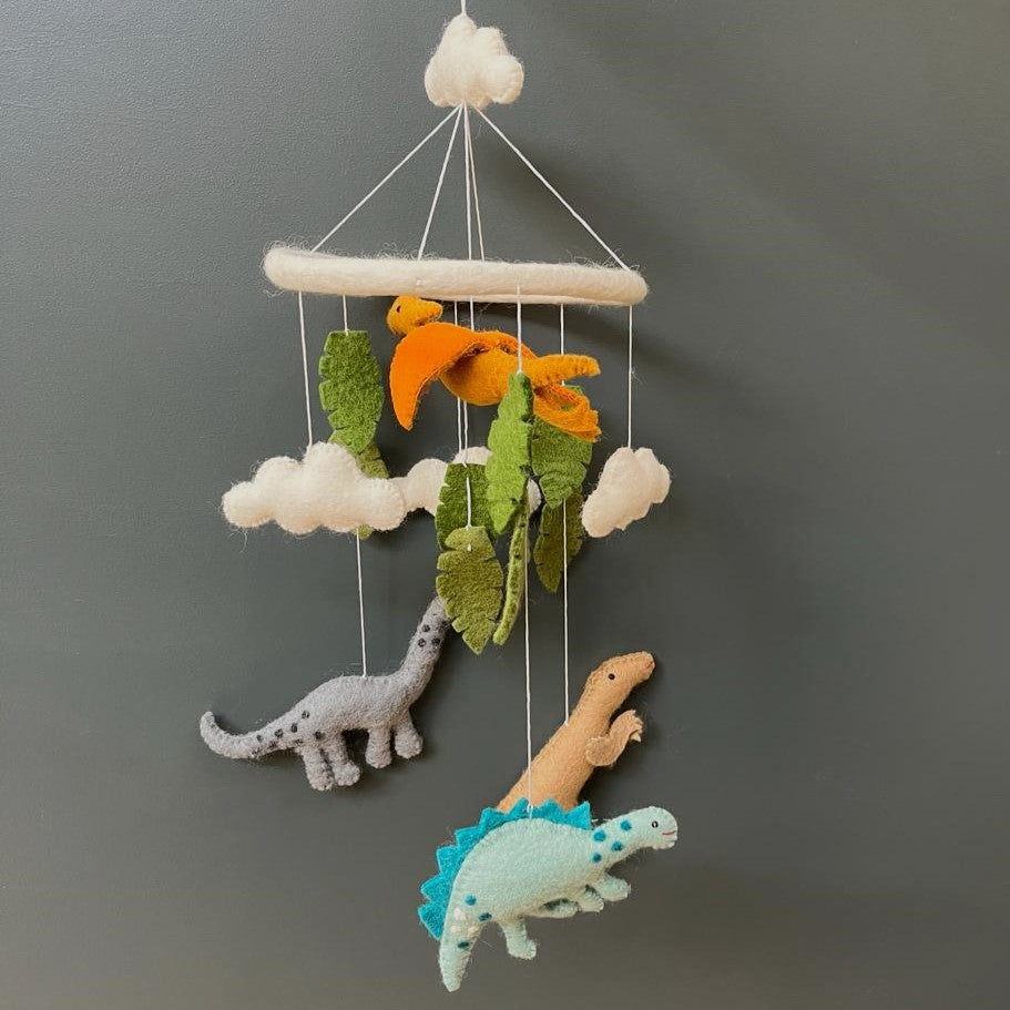 Baby top mobile dinosaur
