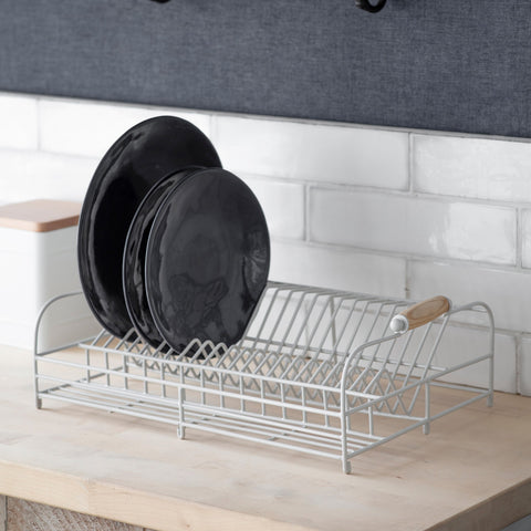 Wire Dish Rack - Chalk