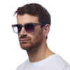 Okkia Sunglasses - Giovanni - Translucent Smoke - Black Gradient Lens