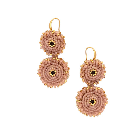 Pomme Earrings - Tea Rose - Ibu Jewels