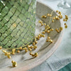 Brass Bells & Beads Garland