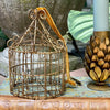 Brass Wire Birdcage Hanging Decorations