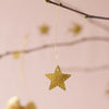 Gold Star Mini Ornament or Tag﻿