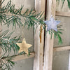 Mini Gold Star Ornament or Tag