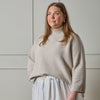 Elva Pure Cotton Skirt from Chalk - White