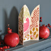 Extra Special Hidden Bird Triptych Card - Cambridge Imprint
