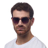 Okkia Sunglasses - Giovanni - Havana/Blue - Brown Gradient Lens