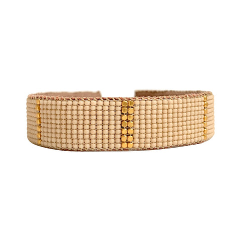Empire Bracelet - Antique Beige - Ibu Jewels