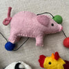 Handmade Felt Farm Animals String - Fairtrade