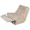 Statement Faux Sheepskin Reclining Armchair
