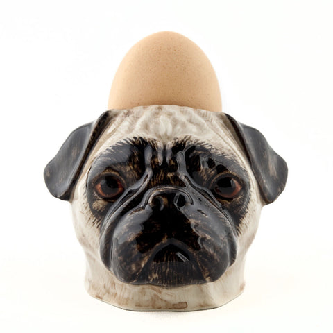 Fawn Pug Face Egg Cup by Quail Ceramics