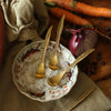 Feather Recycled Brass Teaspoon - Set of Four