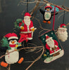 Traditional Felt Decoration - Stocking with Santa