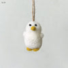 Felted Chick Hanging Decoration