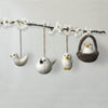 Felted Chick Hanging Decoration