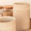 Tall Earthenware Utensil Pot