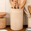Tall Earthenware Utensil Pot