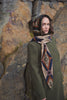 Fleur De Lys Sand Velvet Hood - One Hundred Stars